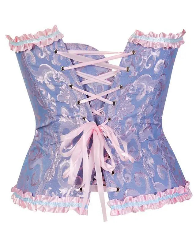 Genuine Fully Boned Tummy Slimming Corsets in Black & Red - bustier