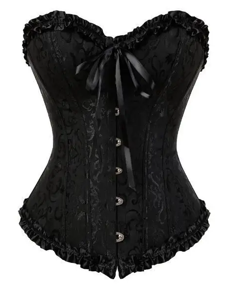 Lady In Lace Genuine Corsets - Black / XXL - bustier