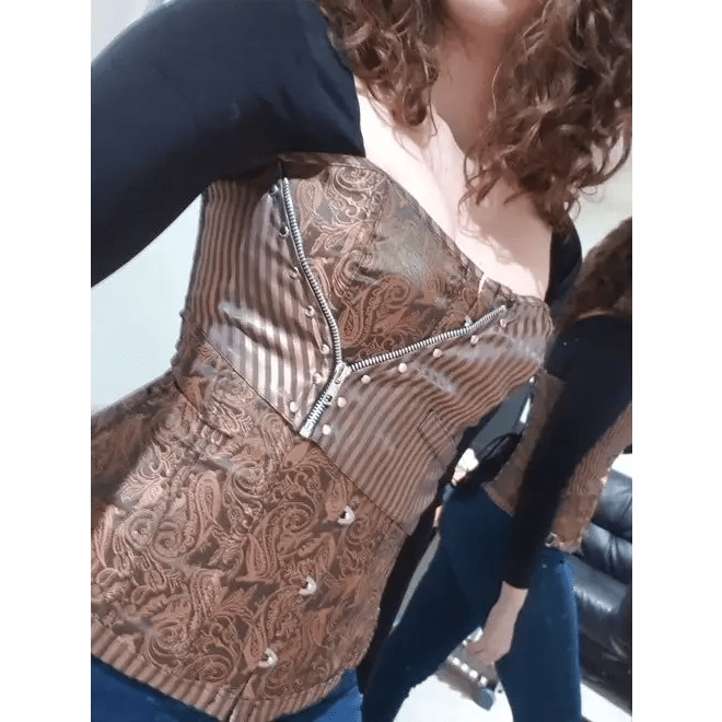 Genuine Steampunk Corsets for a Tummy - Slimming Hourglass Figure - Cosparty