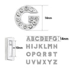 Glittering Rhinestone Choker Necklace for Adjustable Neck Sizes - Cosparty