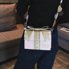 Glittery Lolita Gift Handbag Shaped Like a Present With Bow - Cosparty