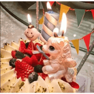 Golden Wax Figurines for Elegant Home Decor and Celebrations - Cosparty