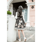 Gorgeous Lolita Dress with Squirrel Cameo in Various Colors and Sleeves - Cosparty
