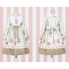 Gorgeous Lolita Dress with Squirrel Cameo in Various Colors and Sleeves - Cosparty