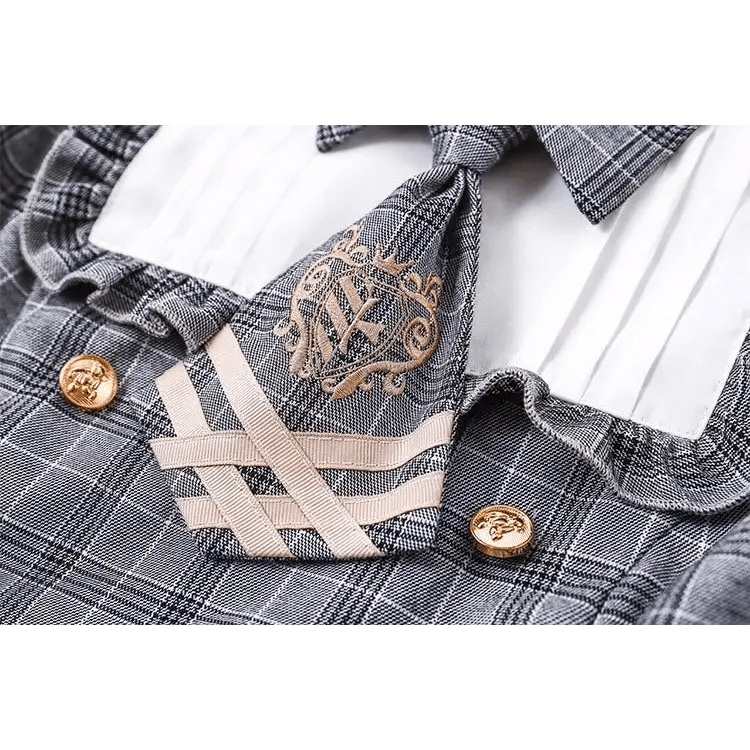 Gorgeous Lolita Inspired School Girl Dress for Role Play or Outing - Cosparty