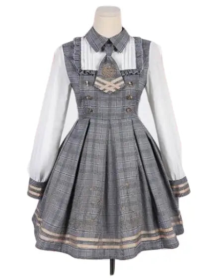 Gorgeous Lolita Inspired School Girl Dress for Role Play or Outing - dress