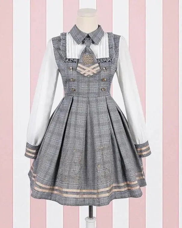 Gorgeous Lolita Inspired School Girl Dress for Role Play or Outing - Cosparty