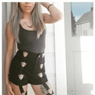 Gothic Inspired Garter Belt Shorts for Cosparty Fashion 30 cm - Cosparty