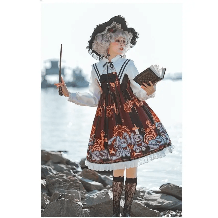 Gothic Inspired Lolita Dress for Kawaii Princesses - Cosparty