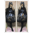 Gothic Lolita Medieval Themed Dress with Dark Victorian Influences - Cosparty