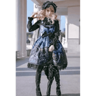 Gothic Lolita Medieval Themed Dress with Dark Victorian Influences - Cosparty