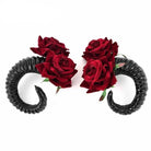 Gothic Ram Horns Hair Clips for Occult and Pagan Themes - Cosparty
