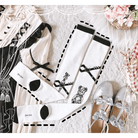 Gothic Teddy Bear Stockings for Kawaii and Littlespace Outfits - Cosparty