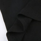 Gothic Winter Dress with White Fur Cuffs and Hemline - Cosparty