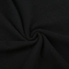 Gothic Winter Dress with White Fur Cuffs and Hemline - Cosparty