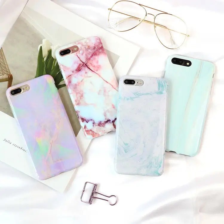 Granite Stone and Marbled Phone Cases for Apple iPhone - Cosparty