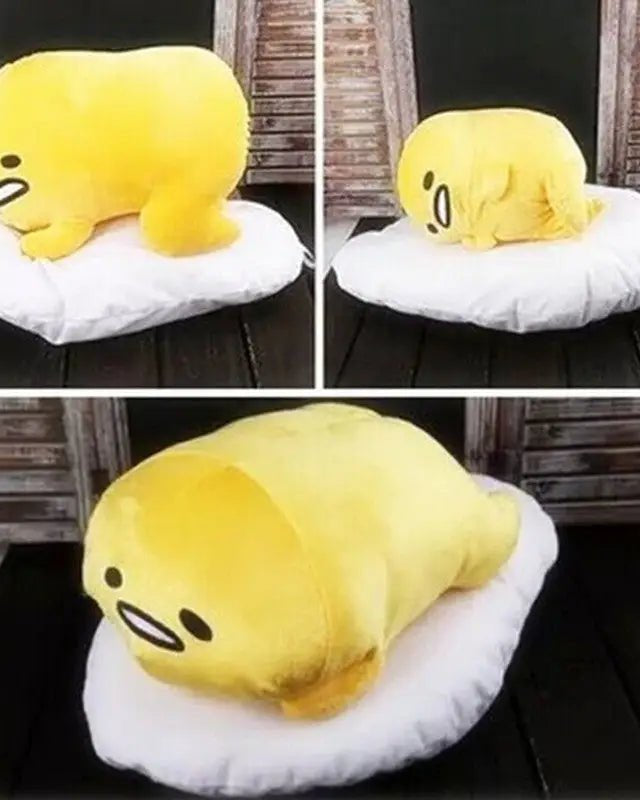 Gudetama Egg Yolk Pillow 40cm x 30cm for Cute Home Decor - Cosparty
