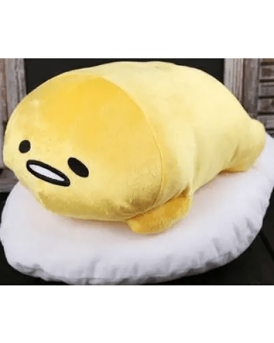 Gudetama Egg Yolk Pillow 40cm x 30cm for Cute Home Decor - Cosparty