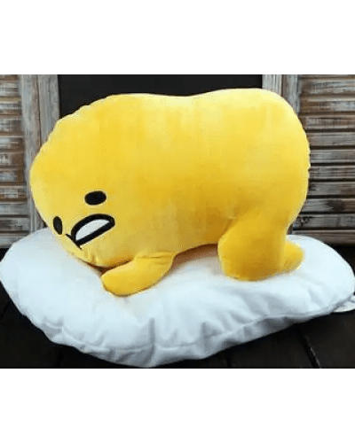 Gudetama Egg Yolk Pillow 40cm x 30cm for Cute Home Decor - Cosparty