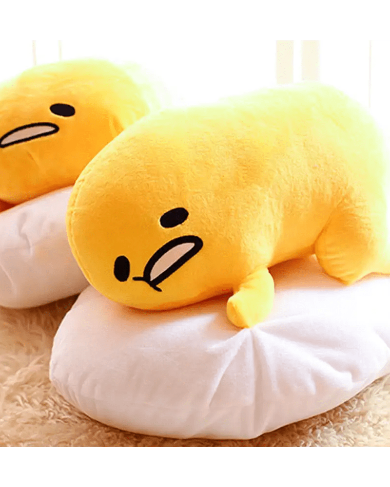 Gudetama Egg Yolk Pillow 40cm x 30cm for Cute Home Decor - Cosparty