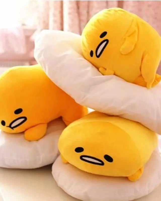 Gudetama Egg Yolk Pillow 40cm x 30cm for Cute Home Decor - Cosparty