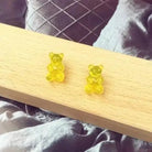 Gummy Bear Resin Earrings in Assorted Delicious Colors - Cosparty