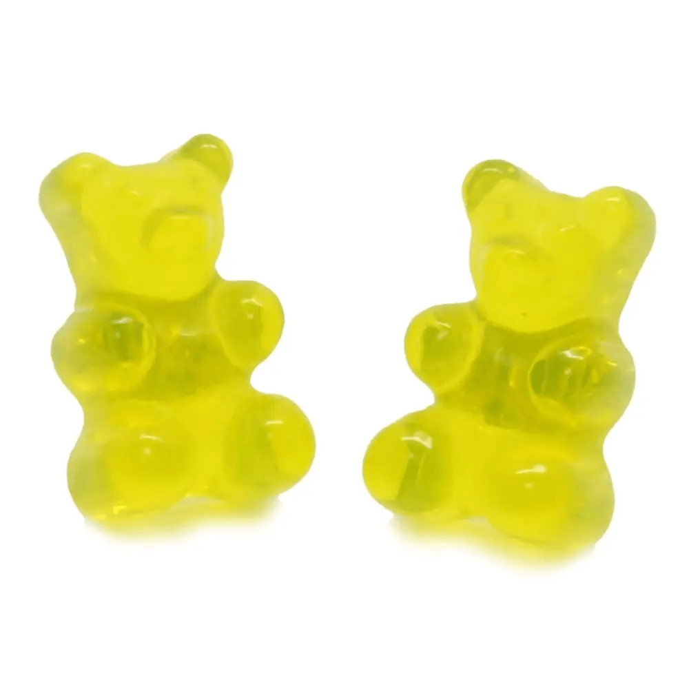 Gummy Bear Resin Earrings in Assorted Delicious Colors - Cosparty