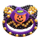 Halloween Adult Pacifier in Black and Purple Silicone - Cosparty