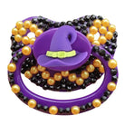 Halloween Adult Pacifier in Black and Purple Silicone - Cosparty