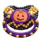 Halloween Adult Pacifier in Black and Purple Silicone - Cosparty