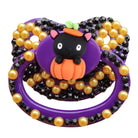 Halloween Adult Pacifier in Black and Purple Silicone - Cosparty