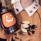Halloween Inspired Collared Blouse Length 59cm for Year - Round Wear - Cosparty