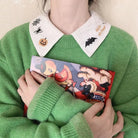 Halloween Inspired Collared Blouse Length 59cm for Year - Round Wear - Cosparty