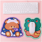 Happy Bear Gaming Kawaii Teddy Bear Mouse Pad 20x20cm - Cosparty