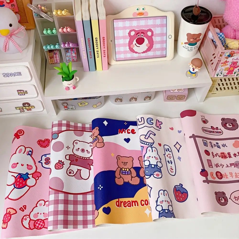 Happy Bear Gaming Mousepads for Adorable Kawaii Gameplay - Cosparty