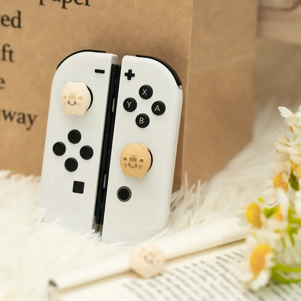 Happy Bee Thumb Joystick Caps for Nintendo Switch Controllers - Cosparty