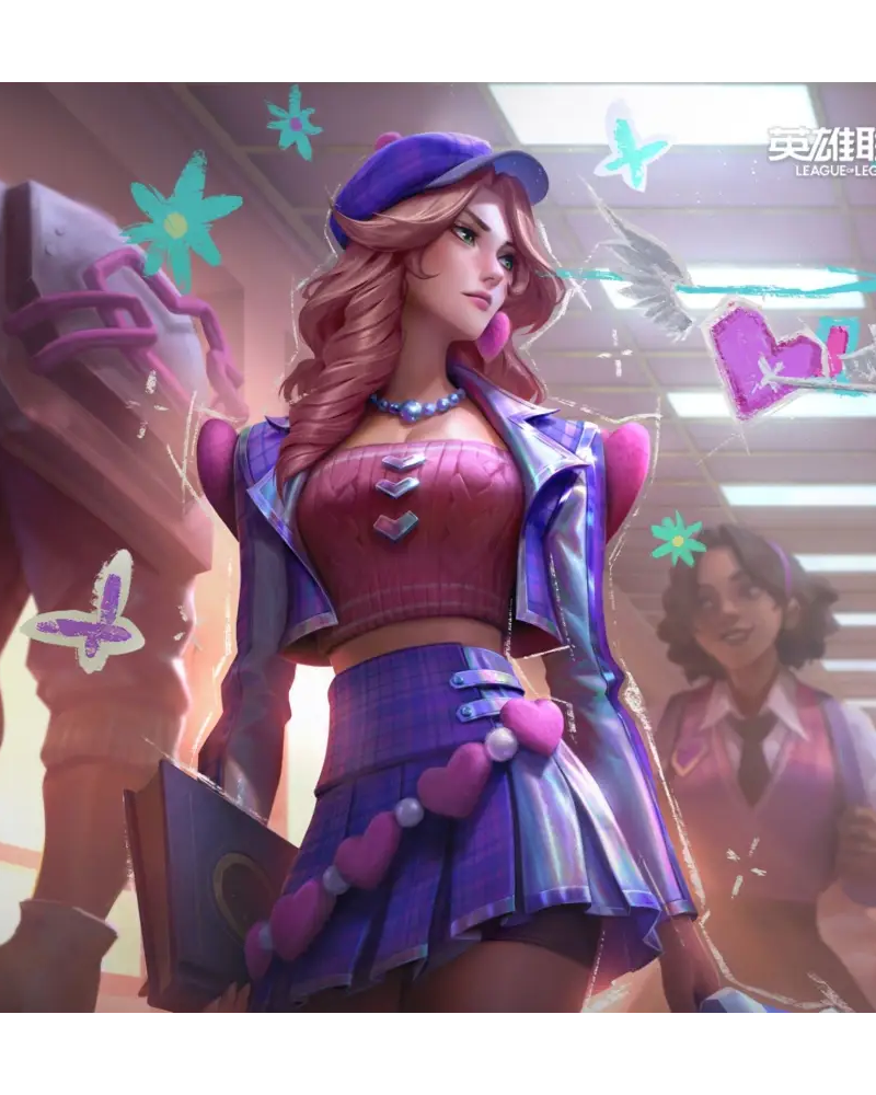 Heartthrob Caitlyn Cosplay Costume for League of Legends Fans - costume