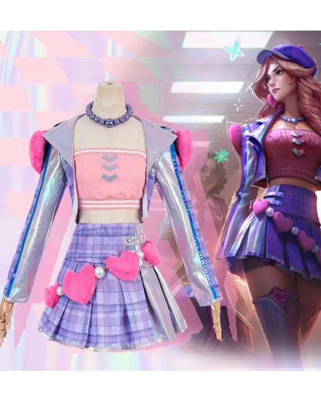 Heartthrob Caitlyn Cosplay Costume for League of Legends Fans - costume