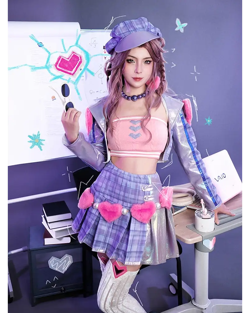 Heartthrob Caitlyn Cosplay Costume for League of Legends Fans - costume