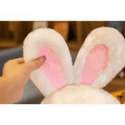 Heavenly Bunny Backpack in Velvety Soft Fabric for Cuddly Comfort - Cosparty