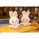 Heavenly Bunny Backpack in Velvety Soft Fabric for Cuddly Comfort - Cosparty