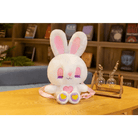 Heavenly Bunny Backpack in Velvety Soft Fabric for Cuddly Comfort - Cosparty