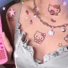 Hello Kitty Inspired Realistic Temporary Tattoos - Cosparty