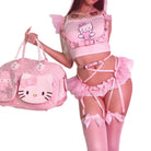 Hello Kitty Large Size Duffle Bag in Vegan Leather Options - Cosparty