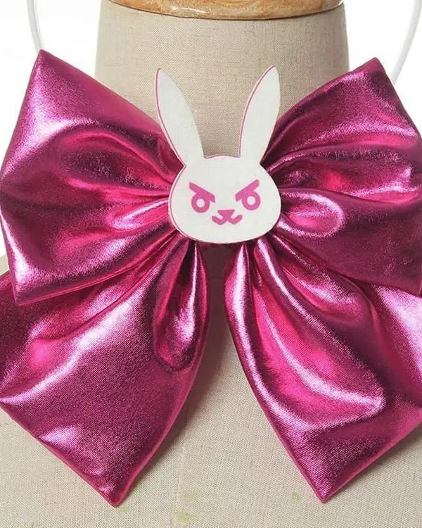 High Quality Holographic D.Va Overwatch Cosplay Bikini - Cosparty