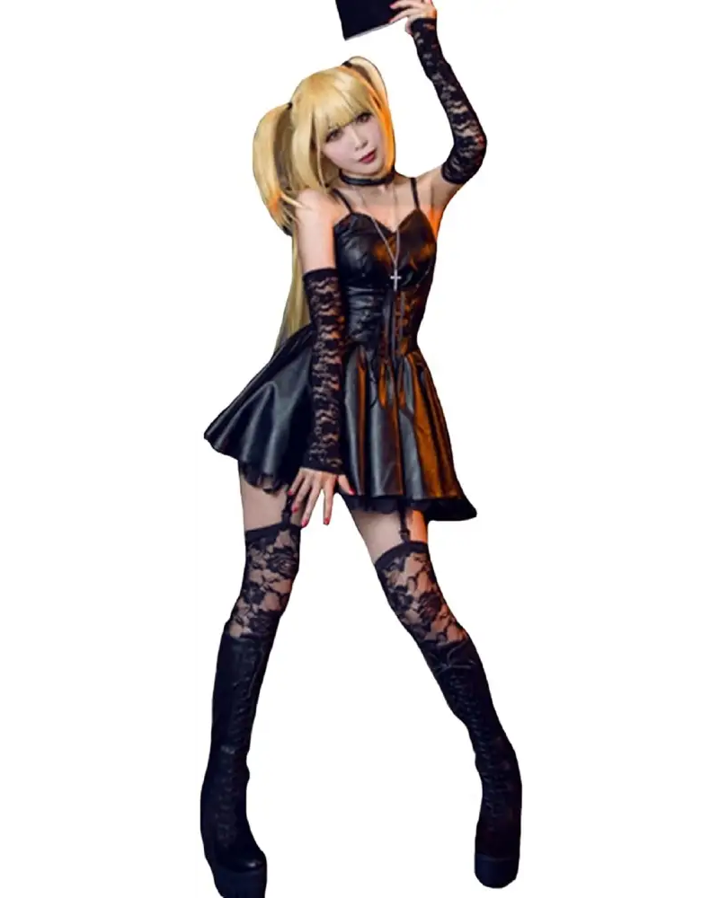 High Quality Misa Amane Cosplay Set with Stunning Details - dress