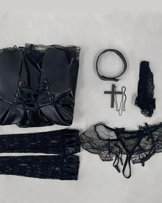 High Quality Misa Amane Cosplay Set with Stunning Details - dress