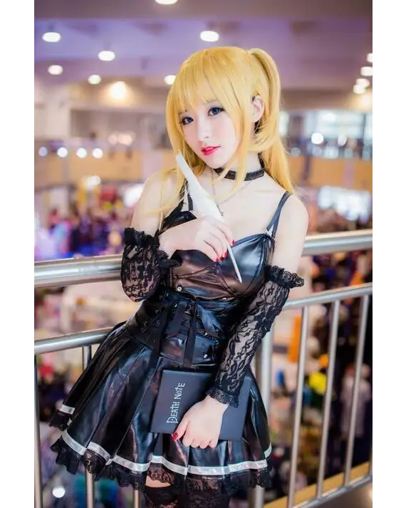 High Quality Misa Amane Cosplay Set with Stunning Details - dress