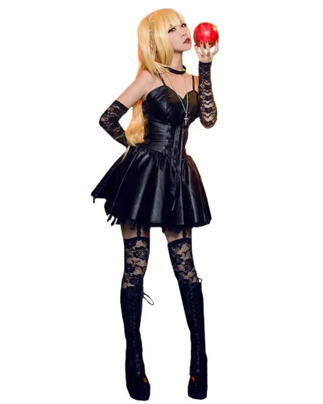 High Quality Misa Amane Cosplay Set with Stunning Details - dress