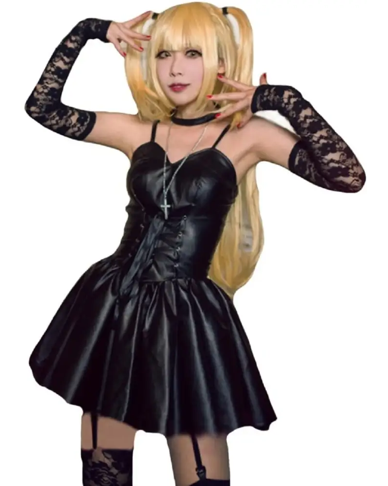 High Quality Misa Amane Cosplay Set with Stunning Details - dress